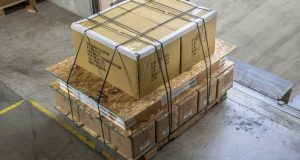 بسته بندی بار ارسالی